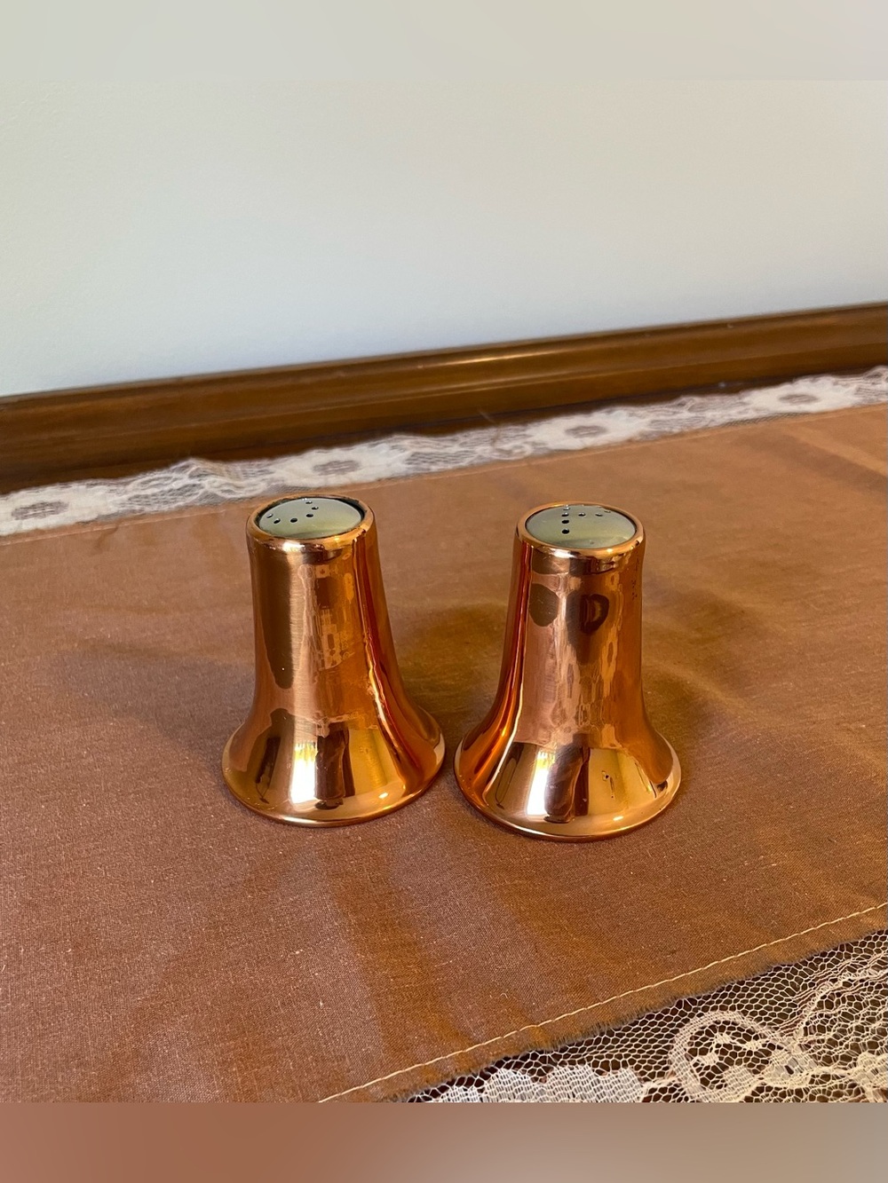 Coppercraft Guild Copper Salt & Pepper Shakers